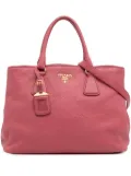 Prada Pre-Owned 2013-2025 Vitello Daino Open Convertible Tote satchel - Pink