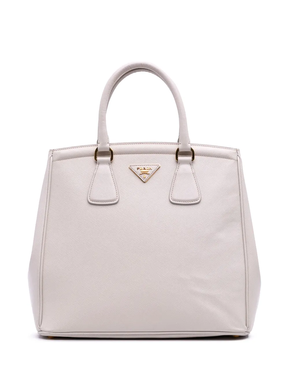 Prada Pre-Owned 2000-2025 Saffiano Lux Parabole tote bag | White | Image 1