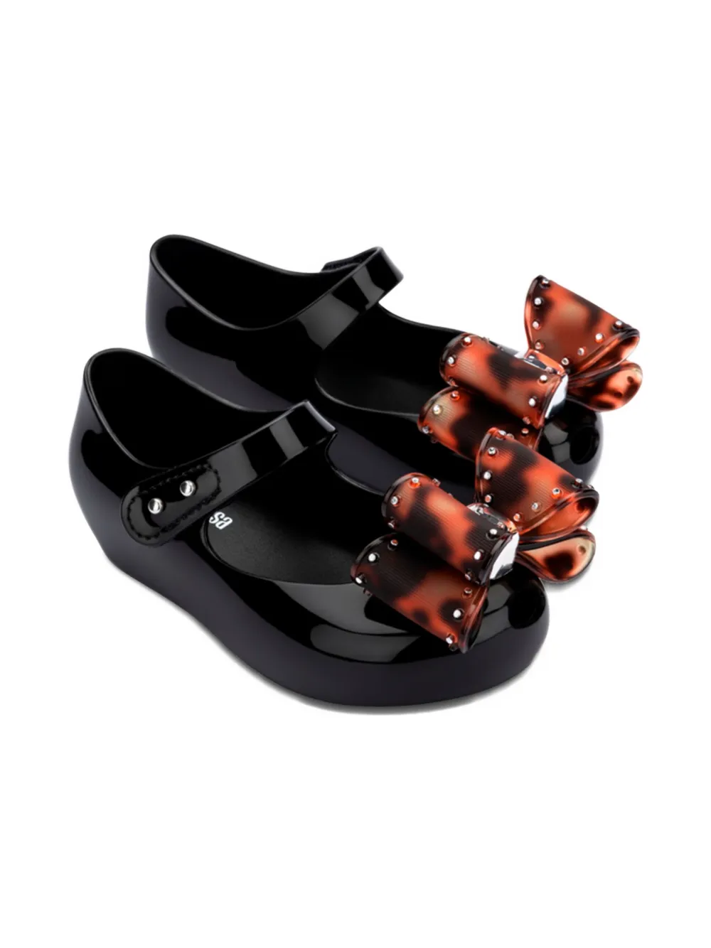 Mini Melissa Ultra Classic Bow ballerinas Zwart