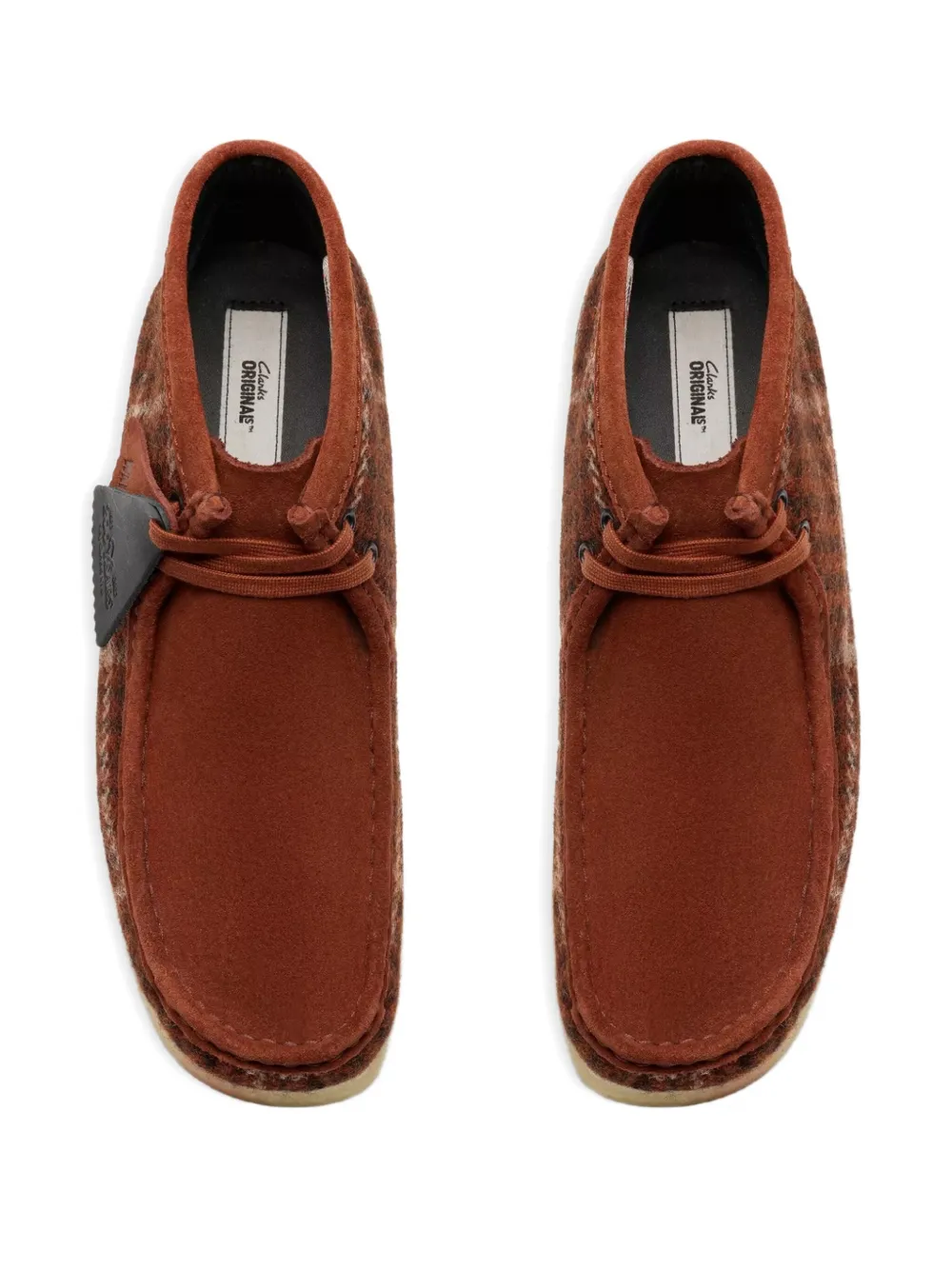 Clarks Originals Tweed laarzen Bruin