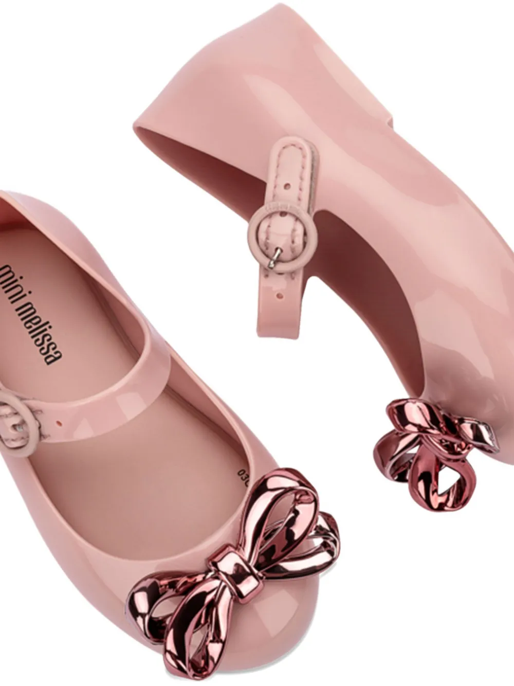 Mini Melissa Sweet Love Glam ballerina's Roze