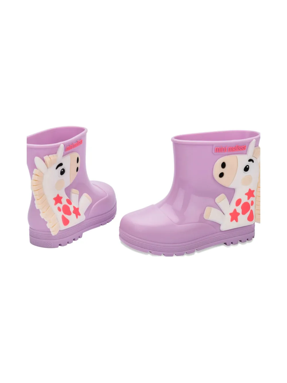 Mini Melissa Wonderland wellies Paars