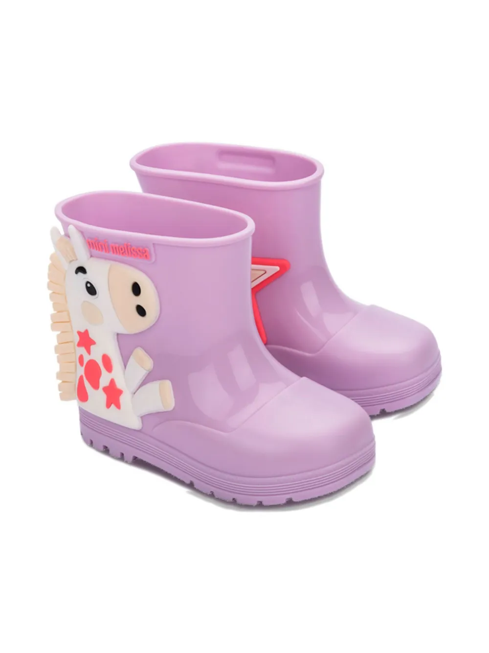 Mini Melissa Wonderland wellies Paars