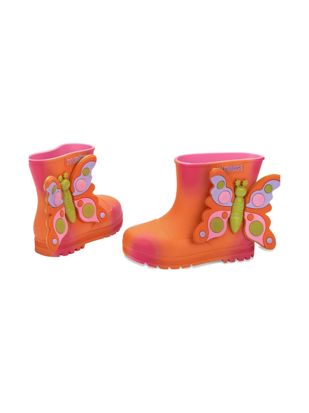 Mini Melissa Wonderland wellies Oranje