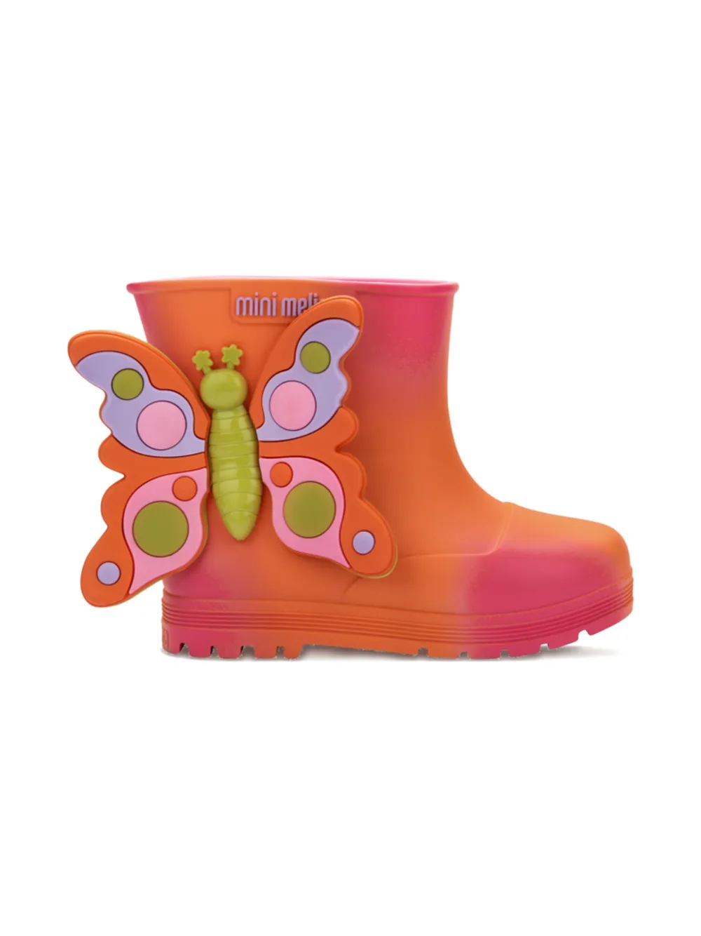 Mini Melissa Wonderland wellies Oranje