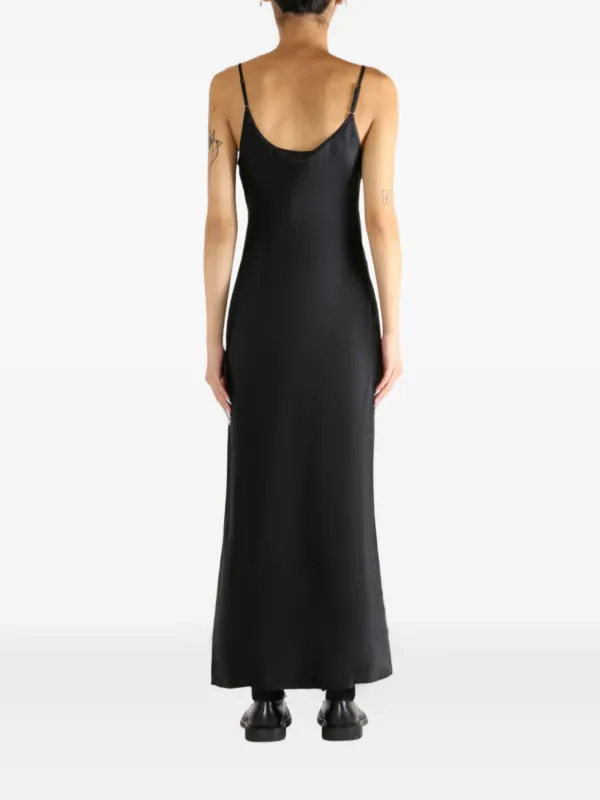 ATELIER New YORK - Women Essential Silk Slip Dress Black / S ATELIER New YORK - Women Essential Silk Slip Dress Black / S