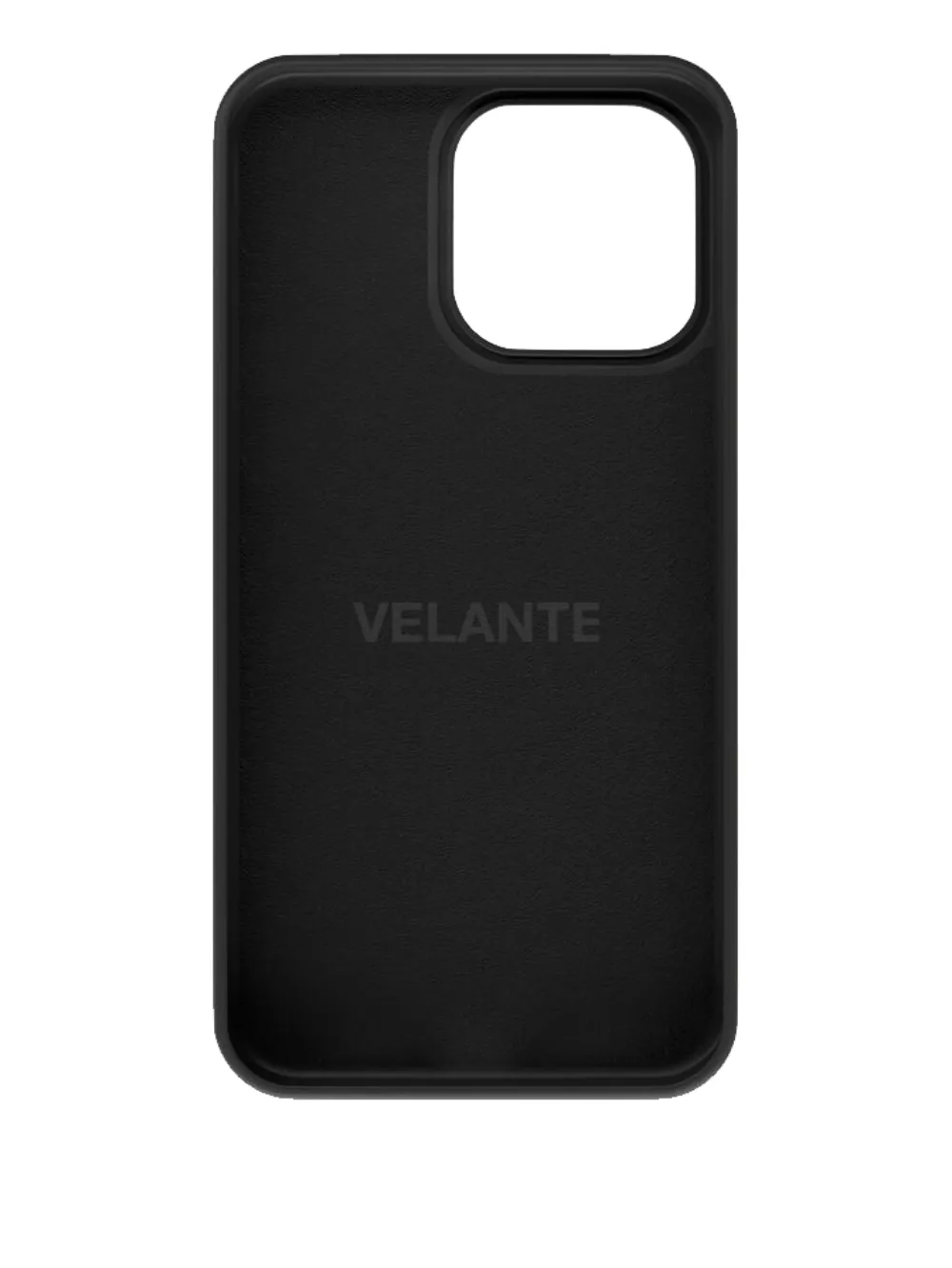 VELANTE leather VLogo iPhone 16 Pro Max phone case - Verde