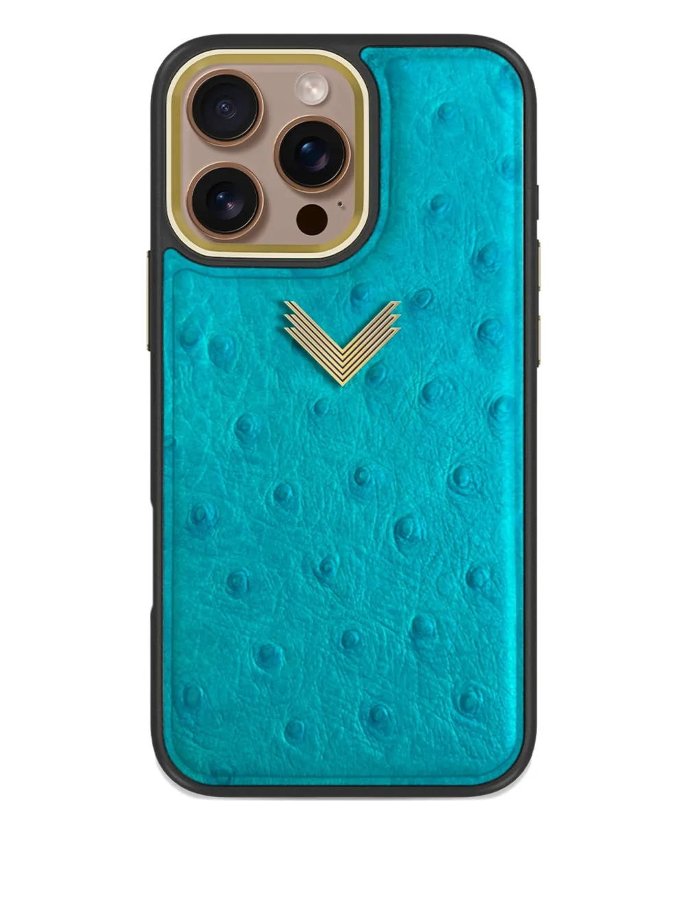VELANTE iPhone 16 Pro Max-skal i läder | blå | Image 1