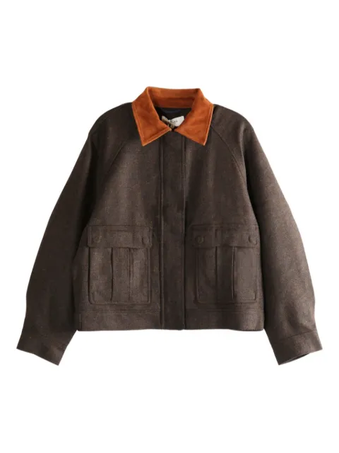ATELIER NEW YORK collared pocket jacket