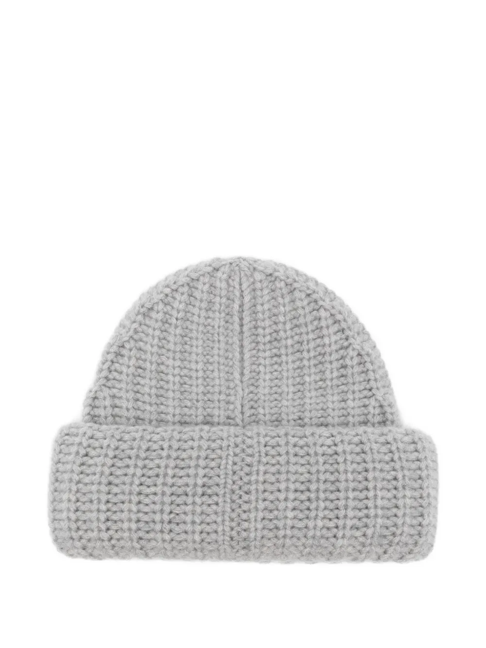 Lisa Yang ribbed beanie - Grijs