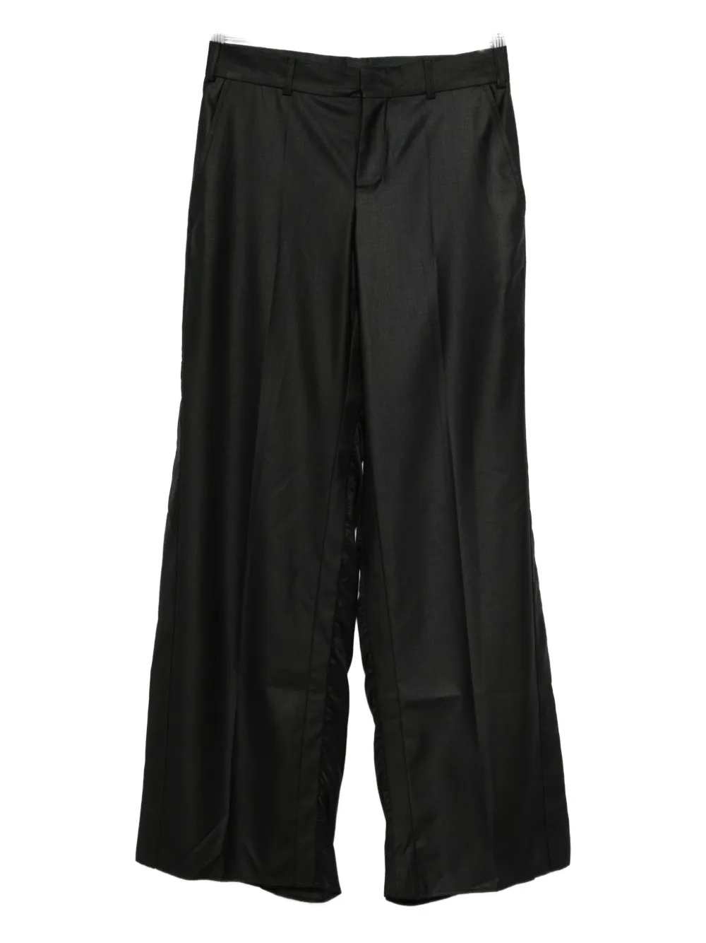 BETTTER wool palazzo trousers | Black | Image 1