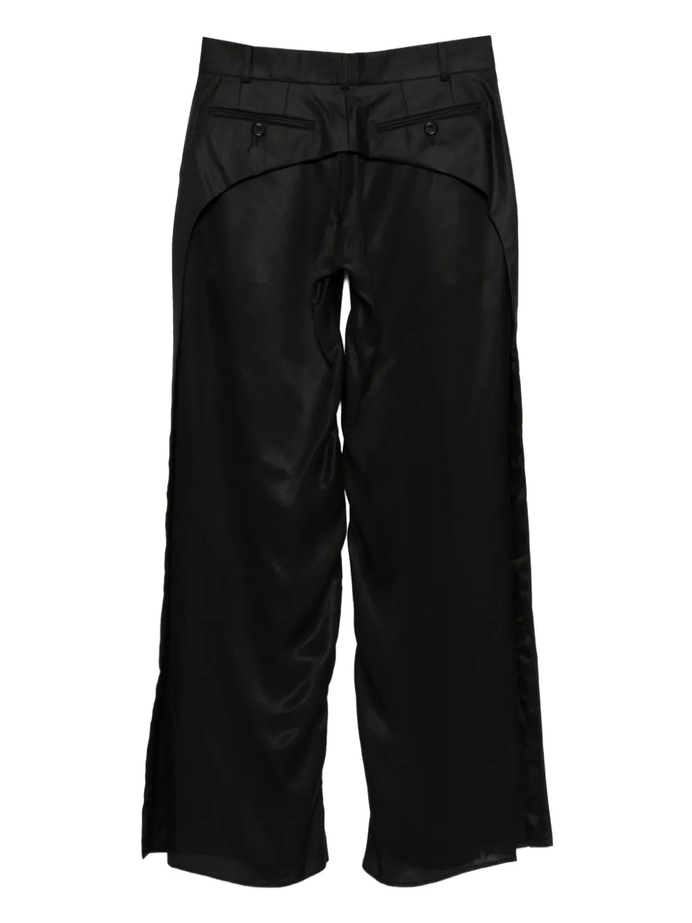 BETTTER Wollen palazzo broek Zwart