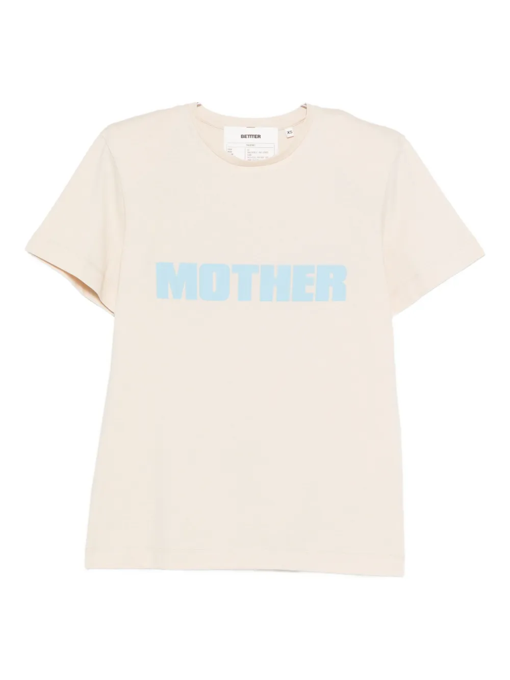 BETTTER crew-neck cotton t-shirt | Neutrals | Image 1