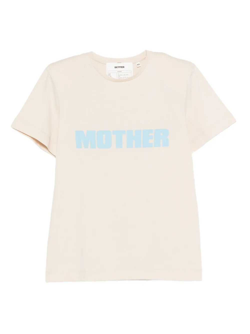 BETTTER playera de algodón con cuello redondo | neutro | Image 1