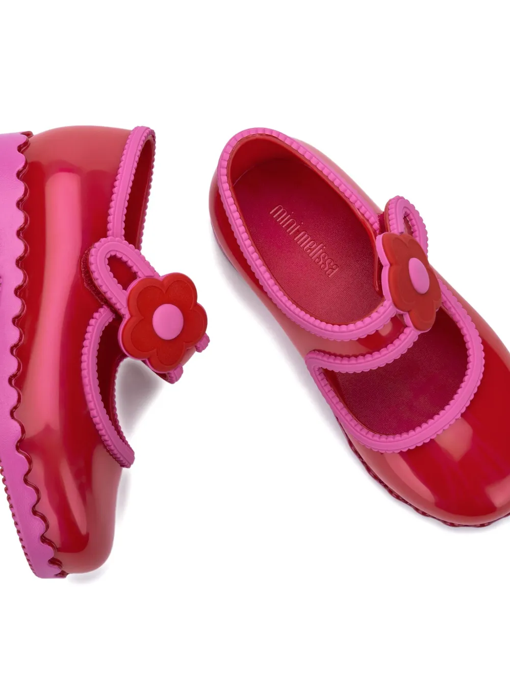 Mini Melissa Hip ballerinas Rood