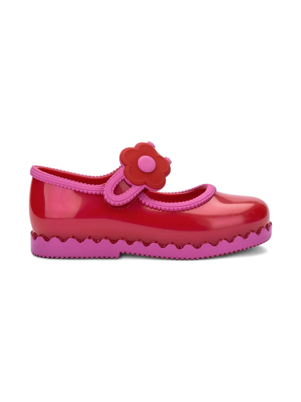 Mini Melissa Hip ballerinas Rood