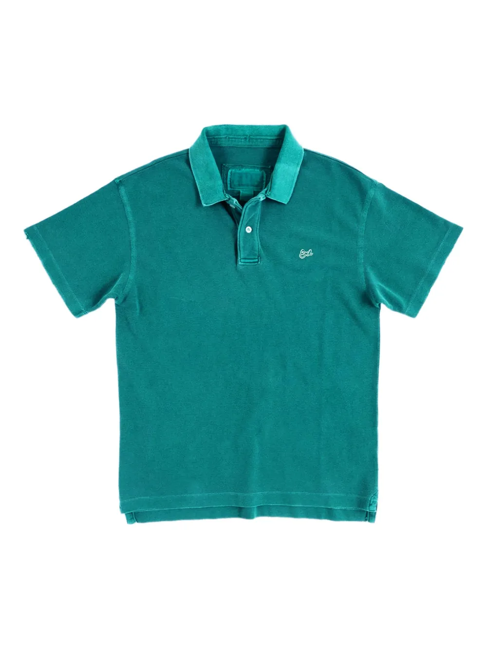 ERL short-sleeve polo shirt | Green | Image 1