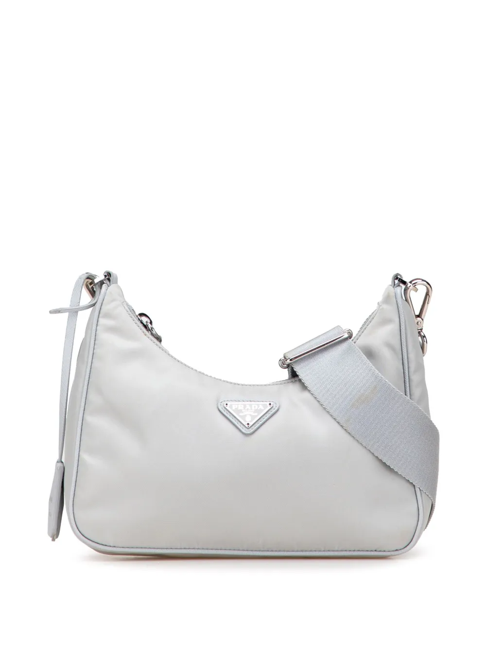 Prada Pre-Owned 2019-2025 Re Nylon Re Edition 2005 satchel | Grey | Image 1