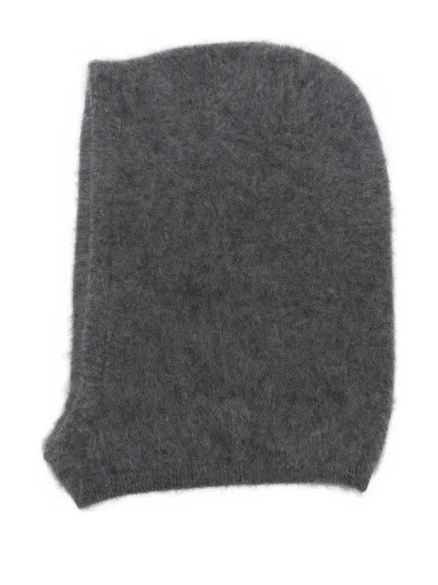 Lisa Yang brushed-effect cashmere balaclava 