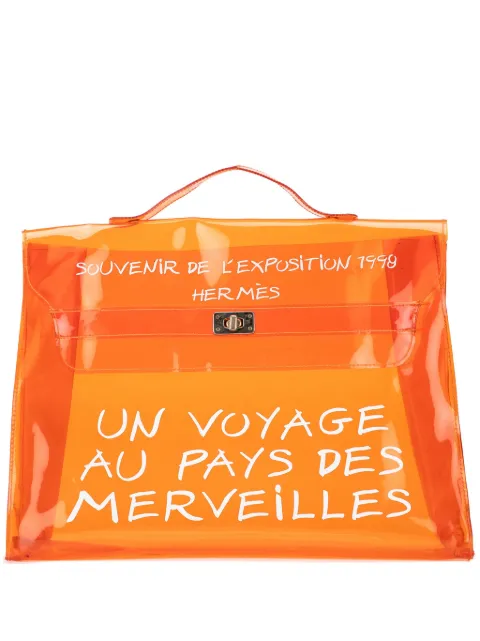 Hermès Pre-Owned 1998 Vinyl Souvenir De L Exposition Kelly handbag