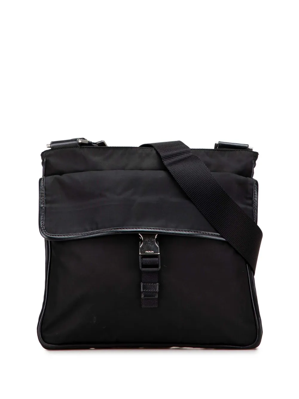 Prada Pre-Owned 2013-2025 Tessuto Zip Top crossbody bag | Black | Image 1