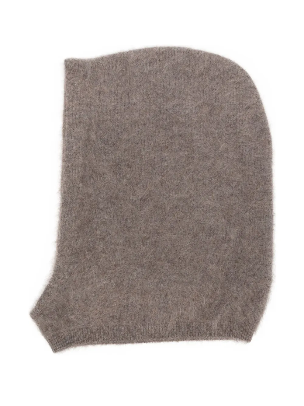 Lisa Yang Brushed Balaclava In Brown