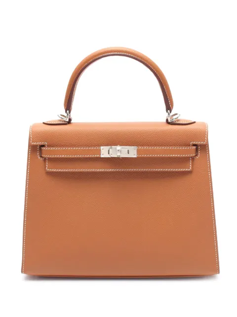Hermès Pre-Owned 2019 Epsom Kelly II Sellier 25 satchel