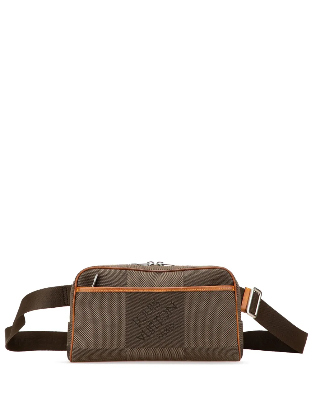 Pre-owned Louis Vuitton 2008 Damier Geant Acrobat Belt Bag In Brown