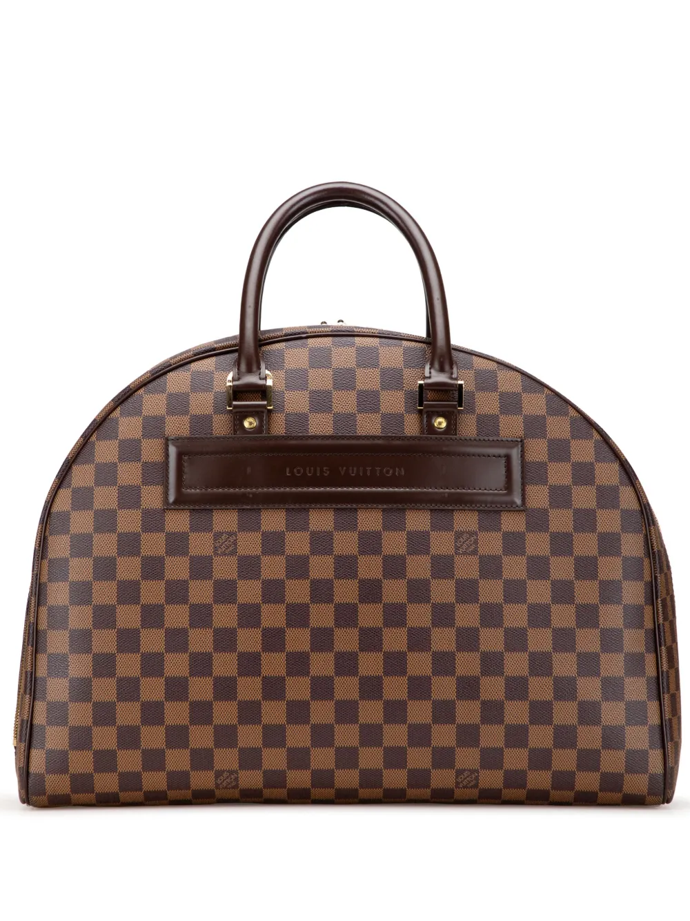 Louis Vuitton Pre-Owned 2001 ダミエ エベヌ ノリータ 24 アール ハンドバッグ - ブラウン Louis Vuitton Pre-Owned 2001 ダミエ エベヌ ノリータ 24 アール ハンドバッグ - ブラウン