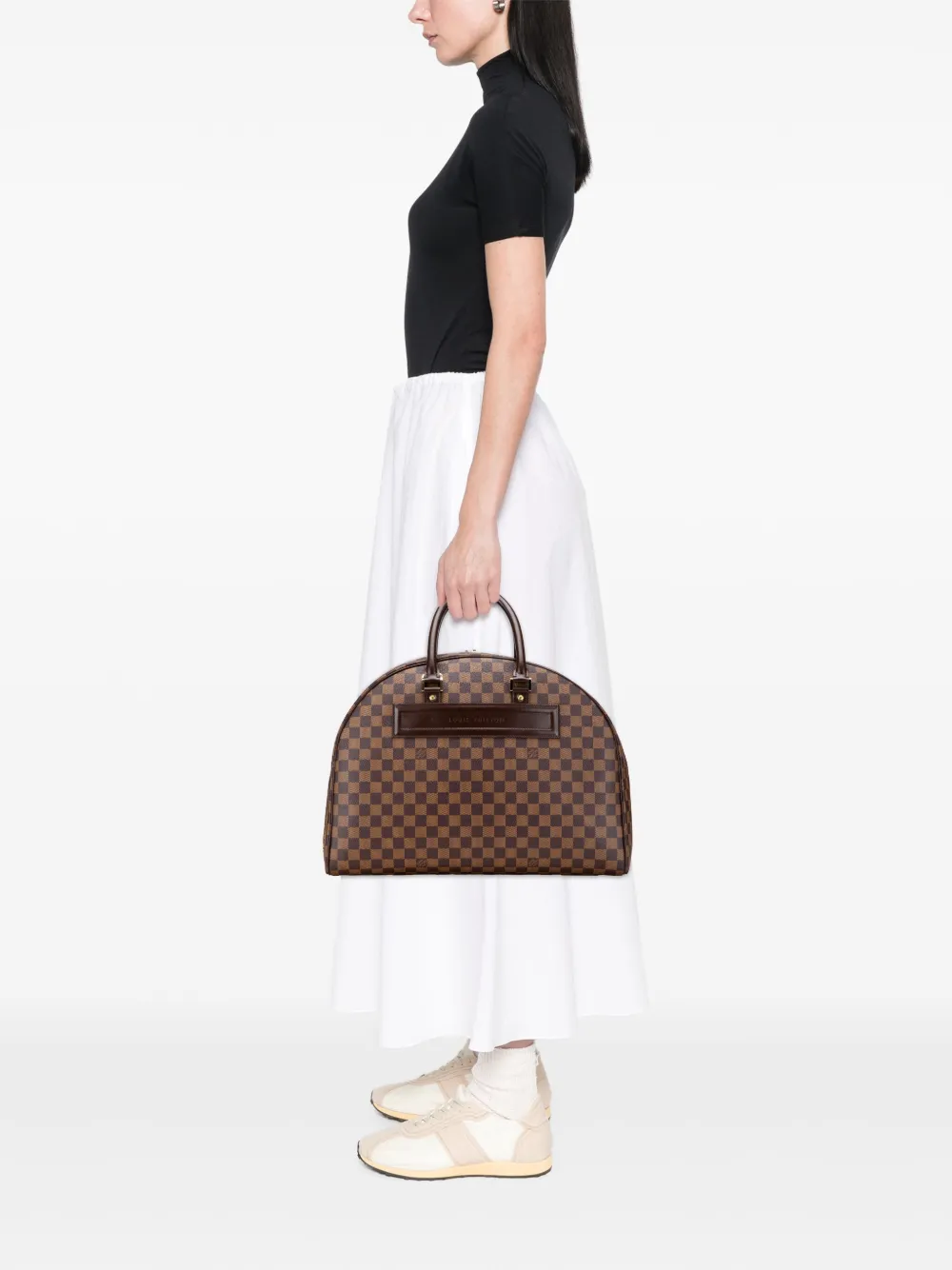 Louis Vuitton Pre-Owned 2001 Damier Ebene Nolita 24 Heures handbag | Pre-Owned | Image 2