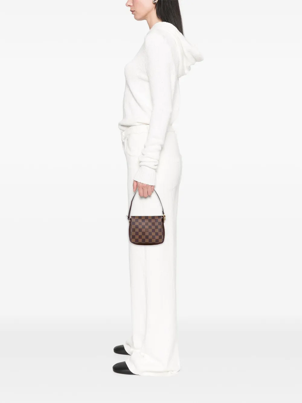 Louis Vuitton Pre-Owned 2001 Damier Ebene Trousse Pochette handbag | Pre-Owned | Image 2