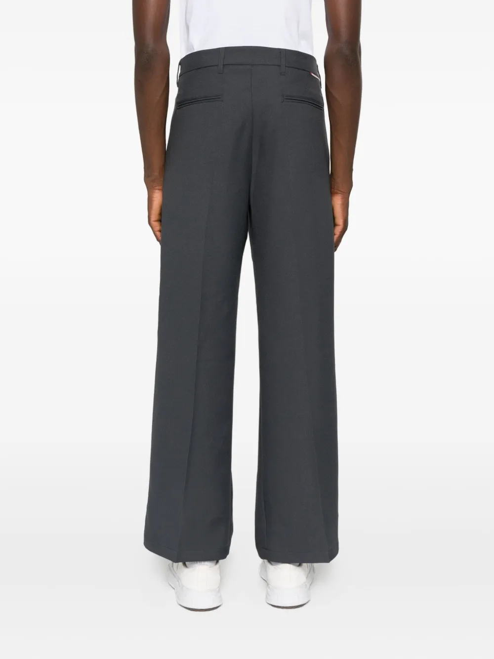 Stockholm Surfboard Club Geplooide broek Grijs