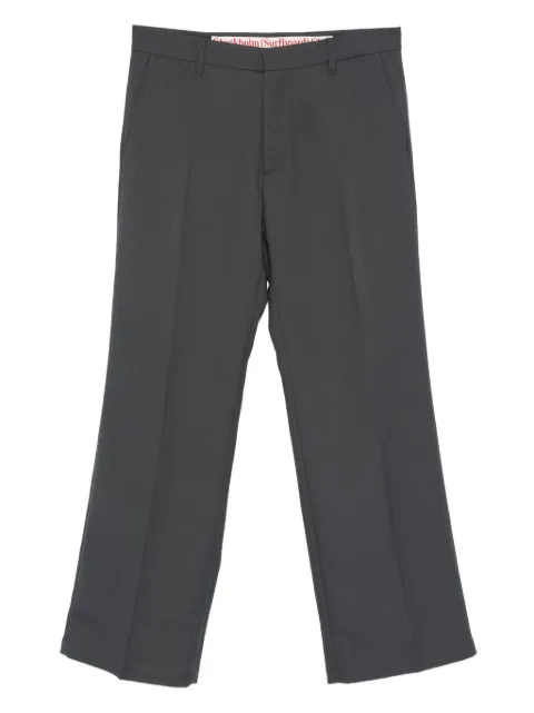 Stockholm Surfboard Club pressed-crease pants