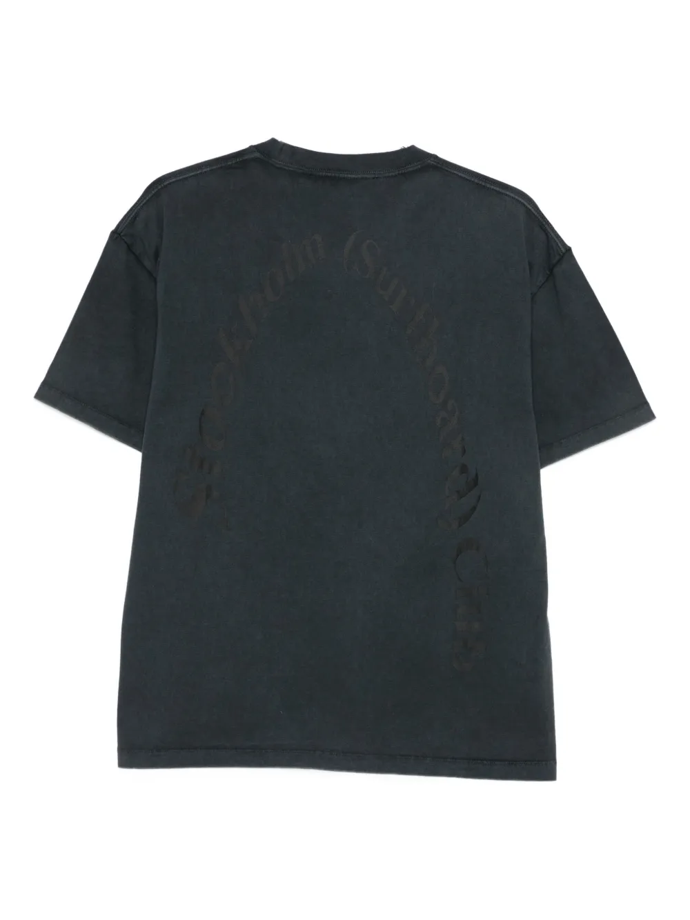 Stockholm Surfboard Club cotton t-shirt - Zwart