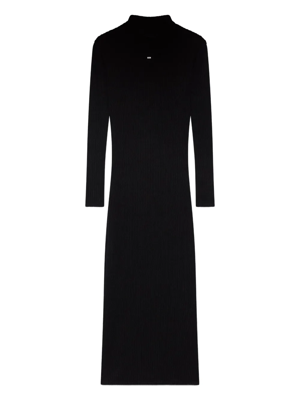 GCDS long-sleeve maxi dress | Black | Image 1