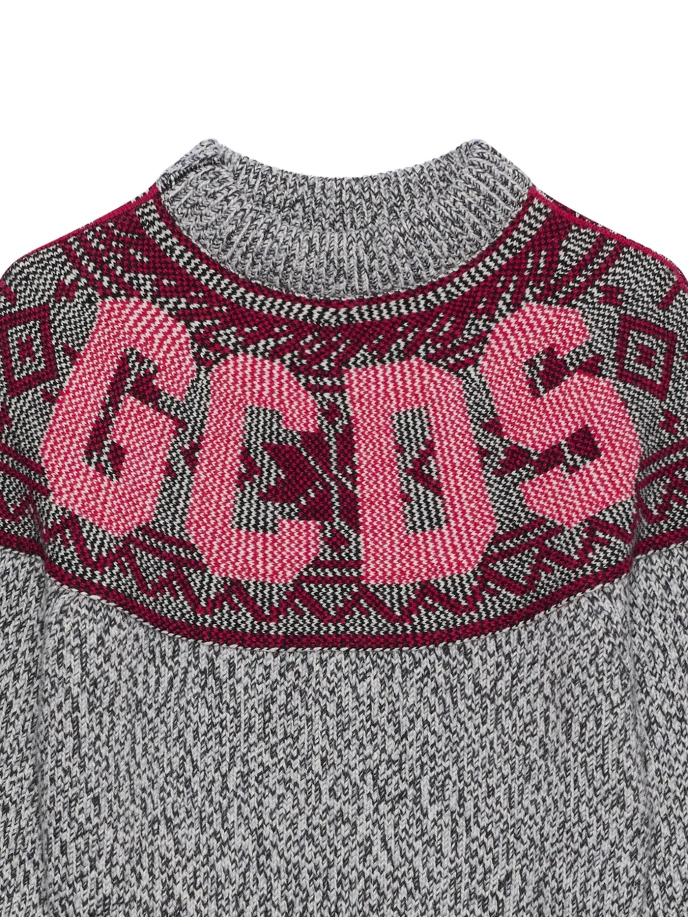 GCDS suéter con logo en intarsia | Suéteres | Image 2