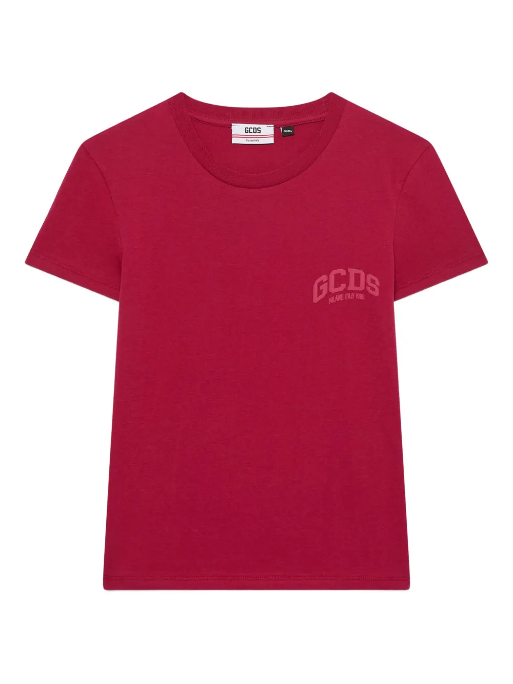 Gcds Logo-print T-shirt In Red