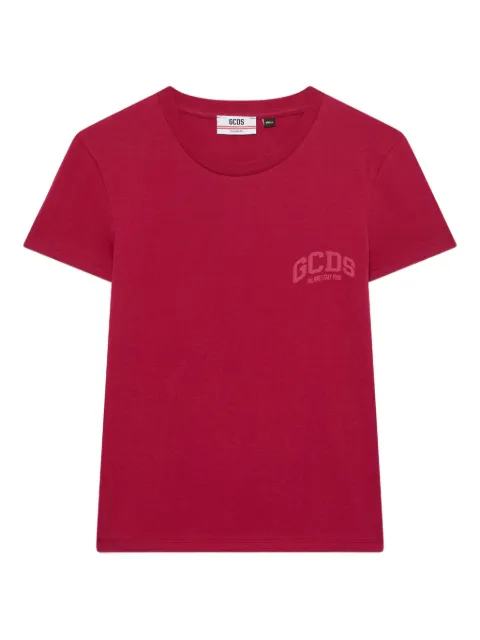 GCDS playera con logo estampado