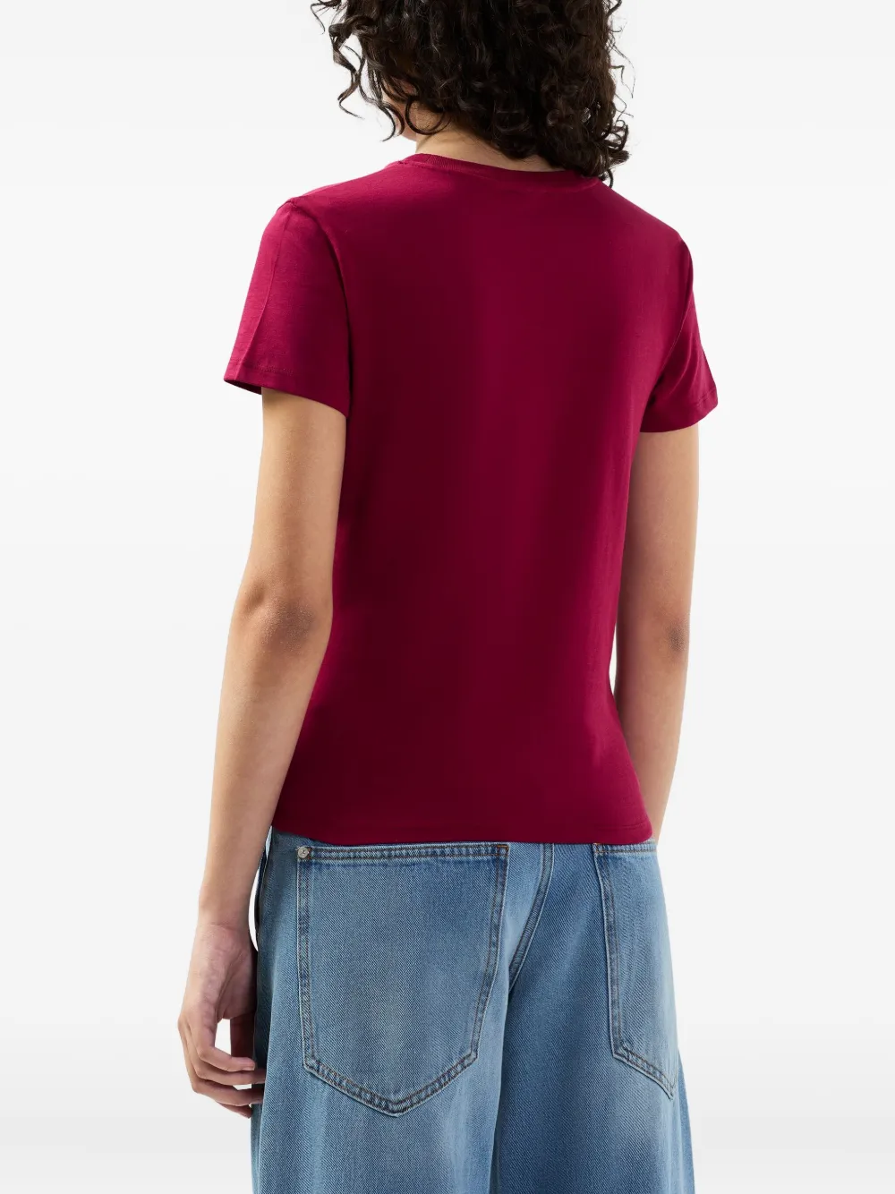 GCDS T-shirt met logoprint Rood