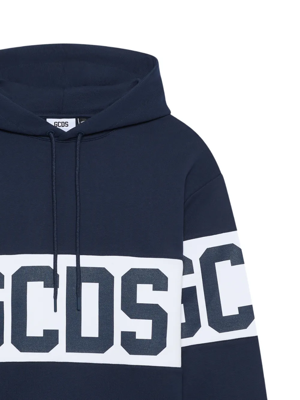 GCDS logo-print sweater Blauw