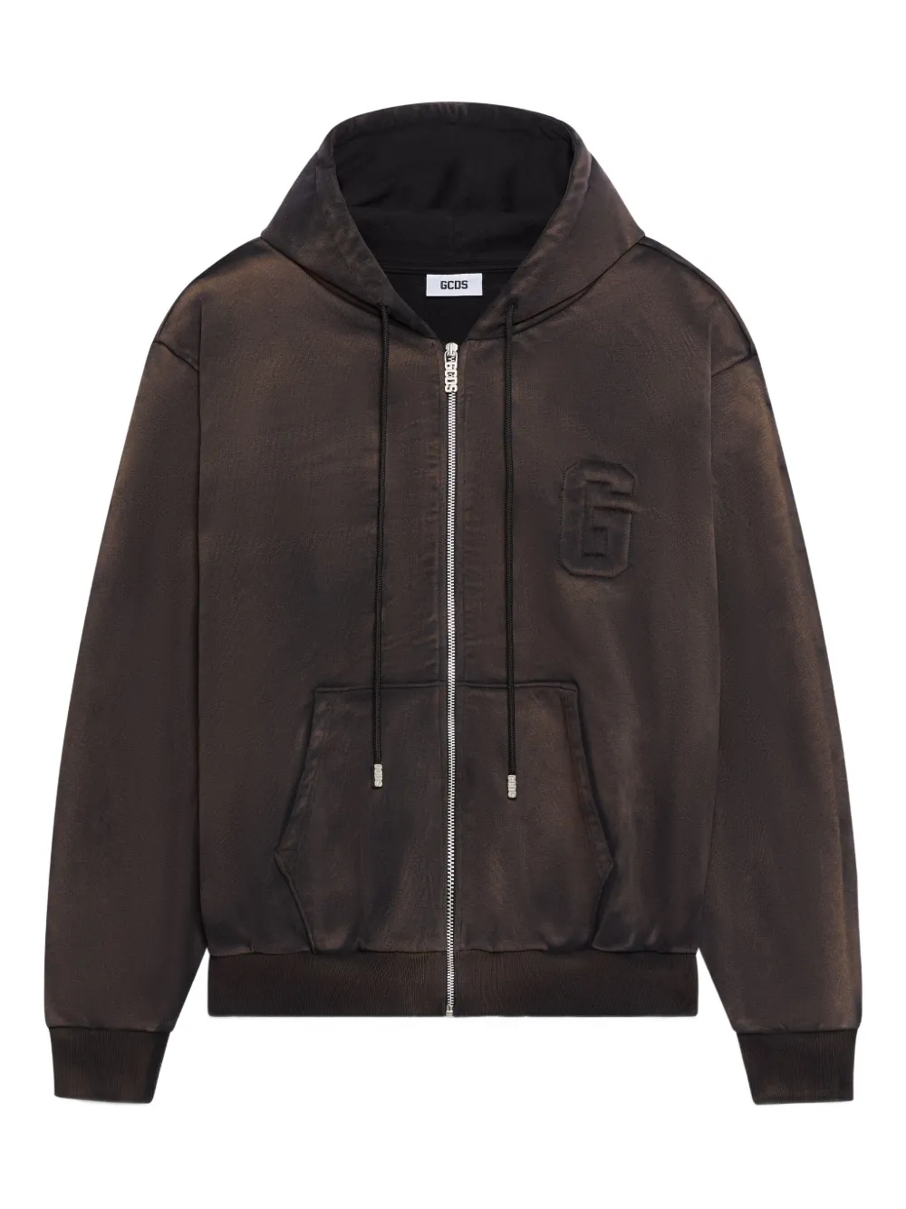 GCDS hoodie con cierre | negro | Image 1