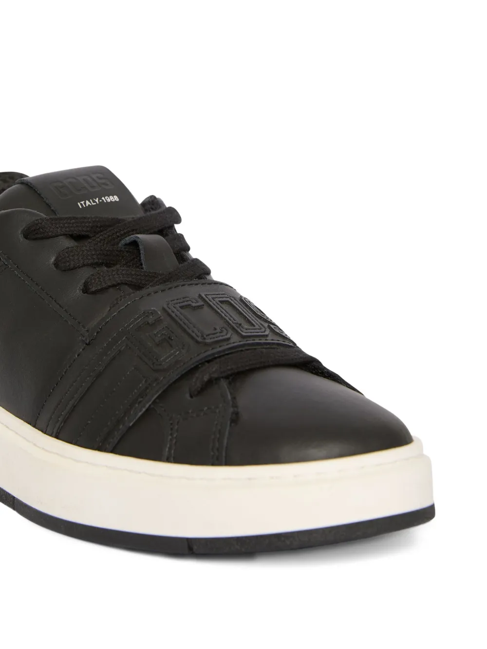 GCDS Sneakers met logo-applicatie Zwart