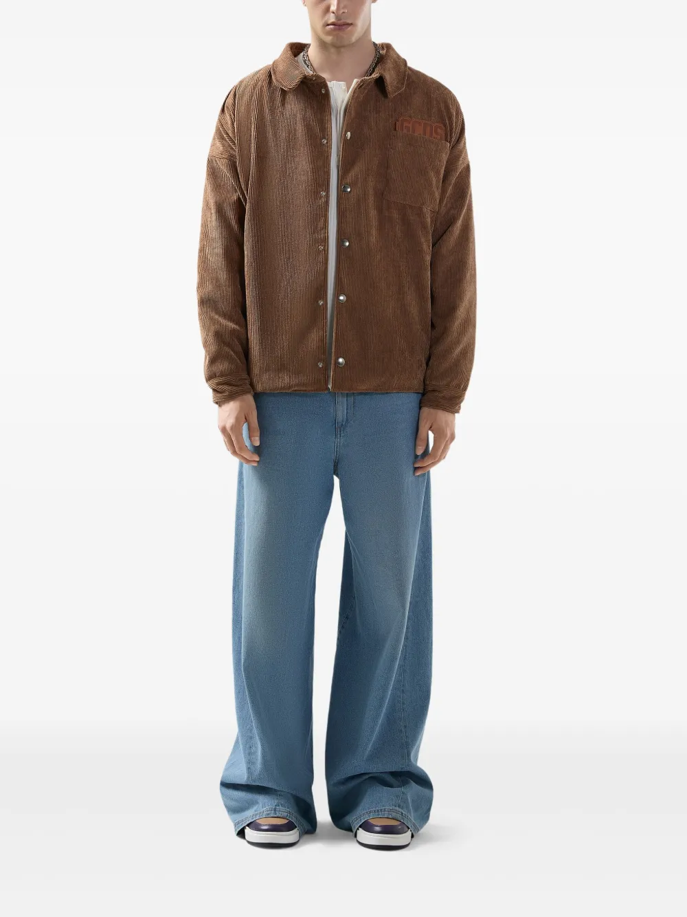 GCDS Hemdjacke aus Cord | Hemdjacken | Image 2