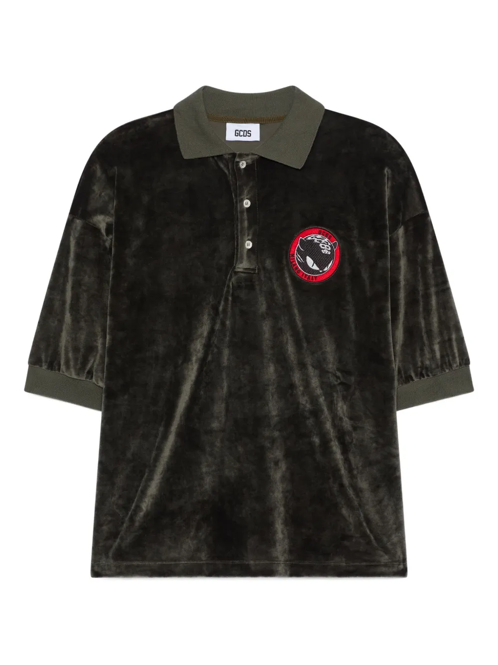 Gcds Appliqué Polo Shirt In Multi