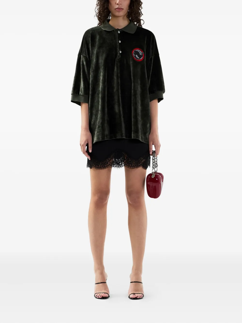 GCDS playera tipo polo con aplique | Playeras tipo polo | Image 2