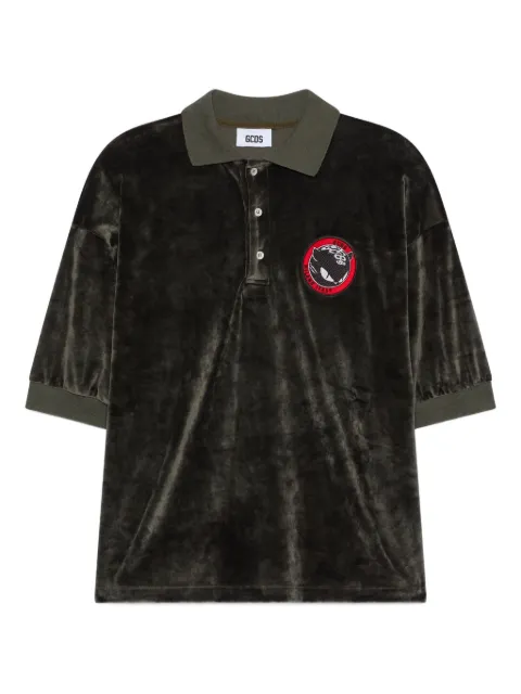 GCDS appliqué polo shirt
