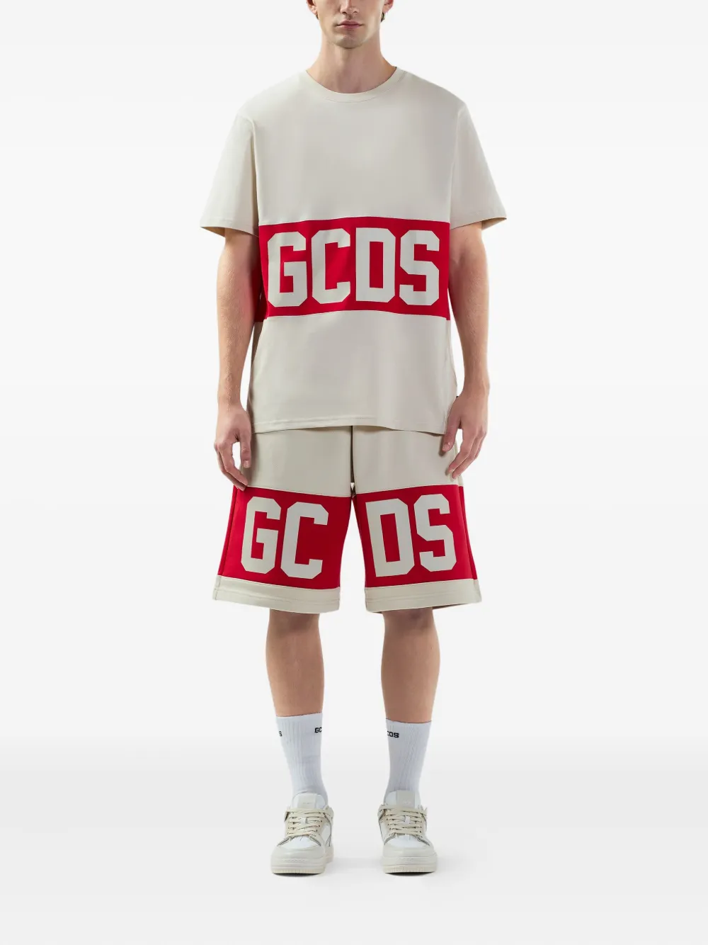 GCDS logo-print shorts | Track & Running Shorts | Image 2