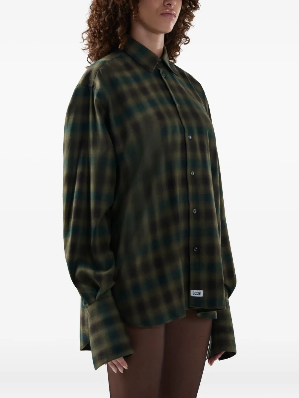 Gcds Check Long-sleeved Top In Multi