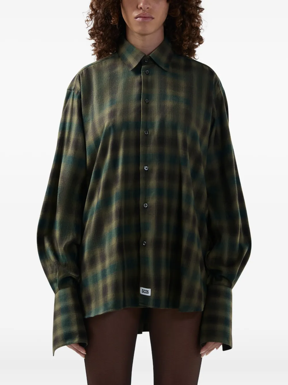 Gcds Check Long-sleeved Top In Multi