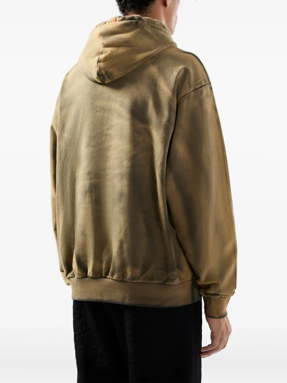 GCDS Katoenen hoodie met trekkoord Groen